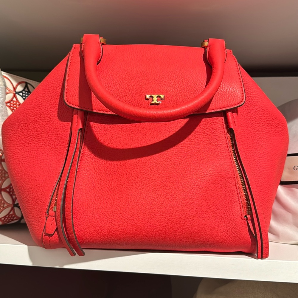 Tory Burch Half Moon Satchel - new!